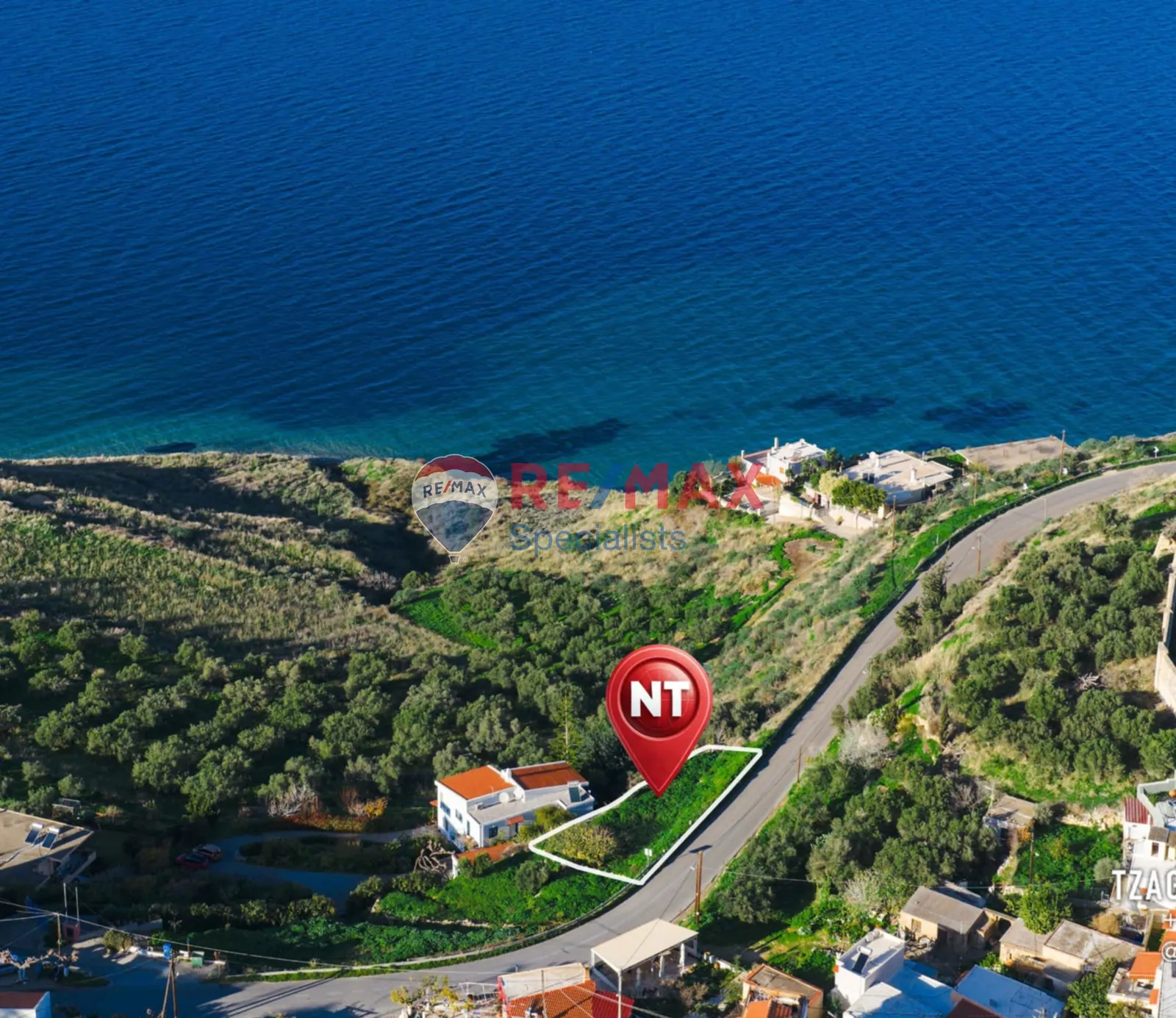Οικόπεδο στο Καλάμι Σούδας — φωτογραφία από την επίσημη καταχώριση 2106705.