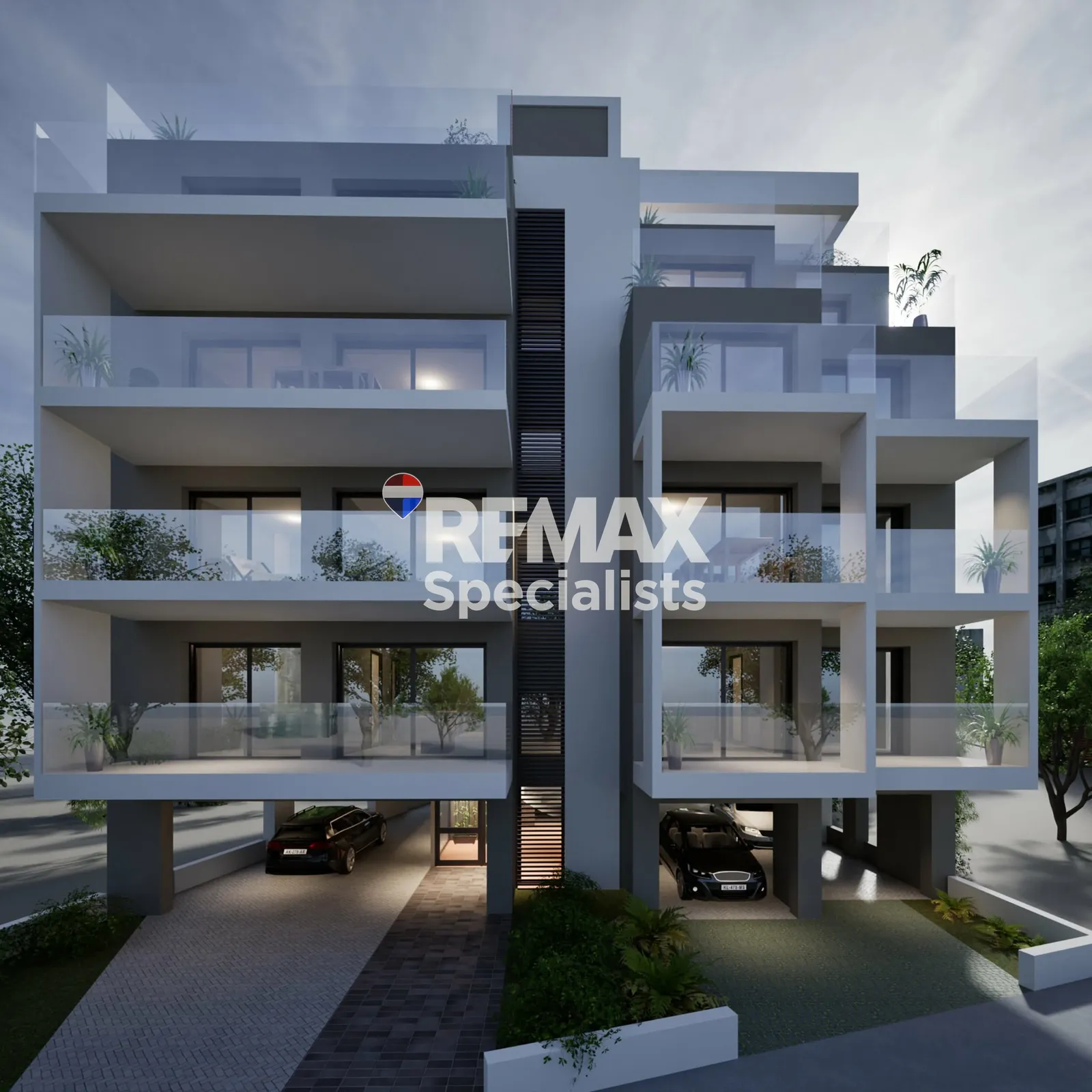 Apartament cu un dormitor în centrul Chaniei · Vizualizare arhitecturală — nu este o fotografie a proprietății finalizate 3