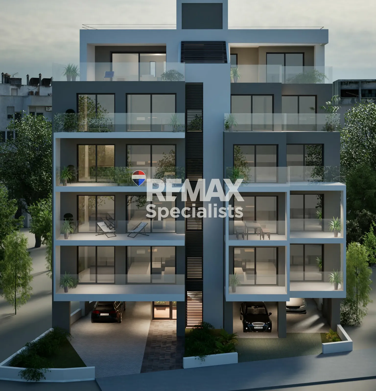 Apartament în construcție în centrul Chaniei · Vizualizare arhitecturală — nu este o fotografie a proprietății finalizate 3