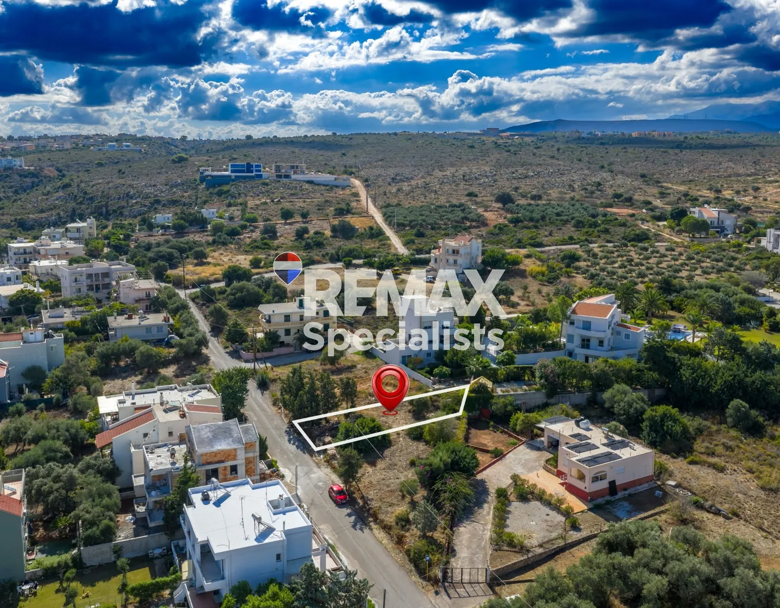 Οικόπεδο στον Άγιο Ονούφριο — φωτογραφία από την επίσημη καταχώριση 2593470.